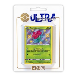 my-booster SWSH045-FR25-UB-SV010 Tournicoton (Cottini) SV010/SV122 Secret Iridescent Myboost X Epée et Bouclier, 4.5 Destinées Radieuses, Box of 10 French Pokémon Cards