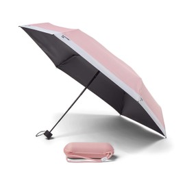 Copenhagen.design Pantone Umbrella Travel foldable in Box with keychainstrap, Light Pink