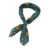 Shanlin - Bandanas unisex de algodón floral, 22 x 22