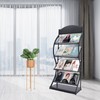 Treliamd Floor-Standing Magazine Rack Information Rack Storage Rack Newspaper Rack