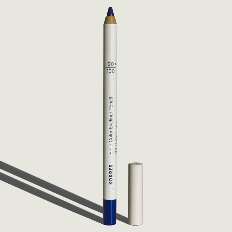 KORRES Solid Color Eyeliner Pencil Cobalt Blue 04, intensive Farbe,
