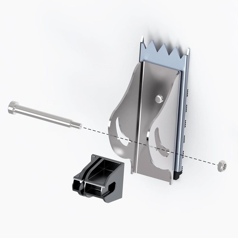 Ditkok 26-2 Replacement Shoe Kit for Aluminium Ladder - SHOE
