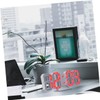Ipetboom LED Digital Alarm Clock with USB Charging Brightness Temperature