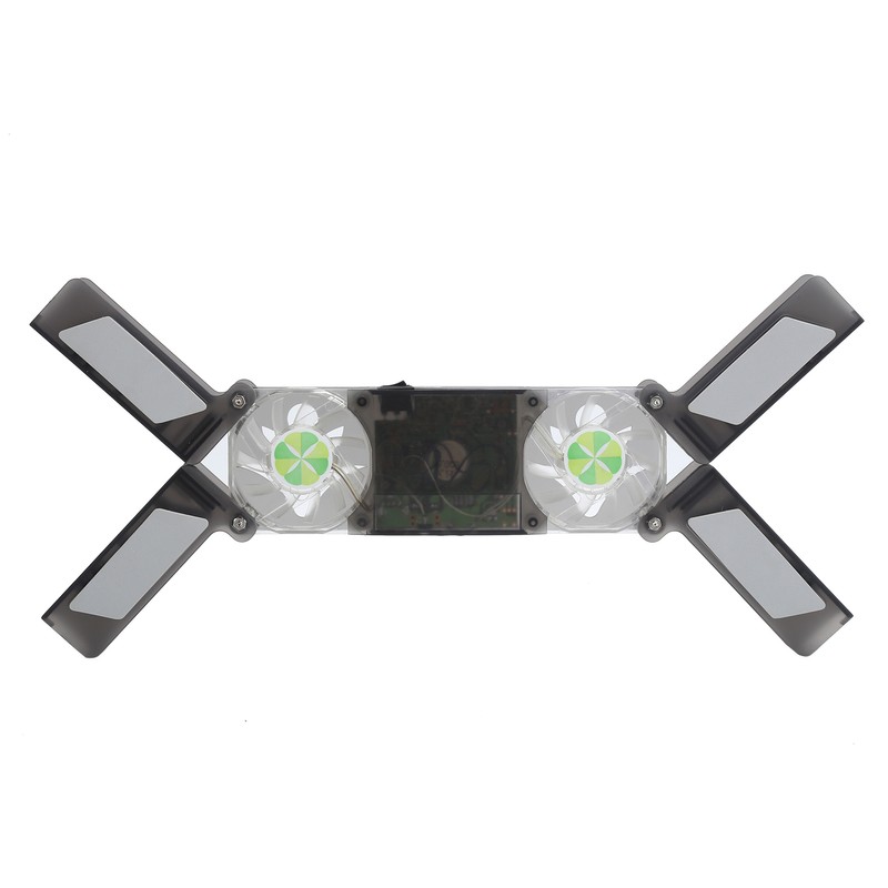 Laptop Cooler Pad Dual Fan Light Emitting Notebook Speaker Foldable