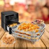 8 inch Air Fryer Rack, Square Stackable Stainless Steel Dehydrator