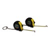 2 x 1 Metre Key Ring Tape Measures Measuring Metric