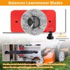 42-047 Blade Balancer, Magnetic Wall Mount Lawn Mower Blades Balancer,