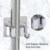 4 Pack Broom Holder Wall Mount,Heavy Duty Stainless Steel Broom