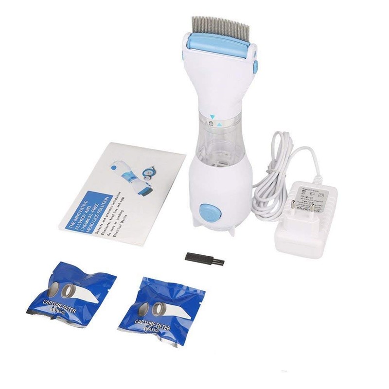 Generic Electric Vacuum Comb for Lice Treatment, Outperforming Combs and