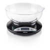 Tristar KW-2430 Küchenwaage Messschüssel 2 kg, Kunststoff, Schwarz