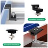 Solar Panel Mount Kit for 2 x Modules, 12 cm