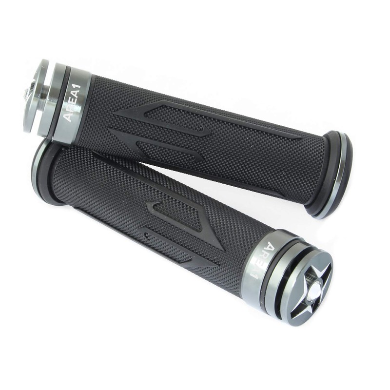 Area1 Universal Motorcycle Scooter Handlebar Grips Grip Rubbers Pack of