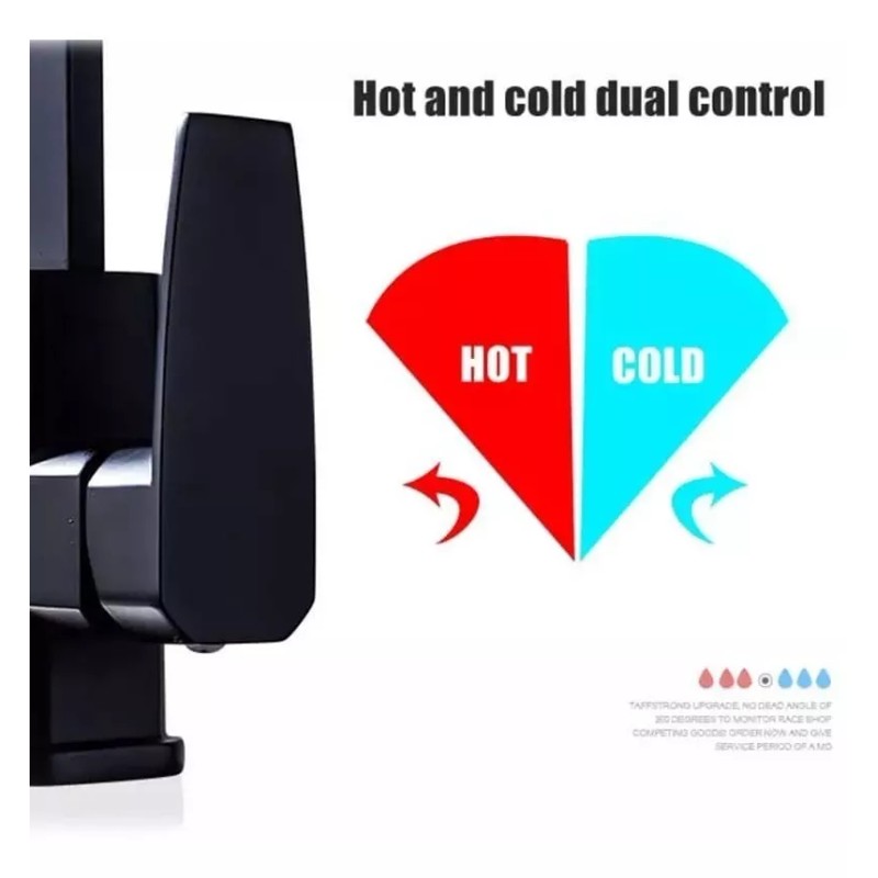 Sym shim Llave Monomando Para Cocinas Modernas 360° Cromo