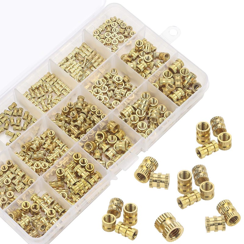 Beihuazi® 330 Pieces Threaded Insert Nut M2 M3 M4 M5