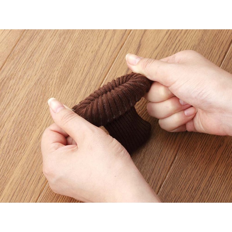sumairukizzu Scratch-Resistant Chair Leg Cover Brown AIC – 01 