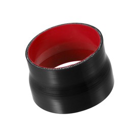 RATCHROLL 114-127mm 4.5"-5" ID Straight Silicone Reducer Hose Silicone Hose Coupler Intercooler Tube Black for Car Intercooler Intake Piping Replacement Car Parts