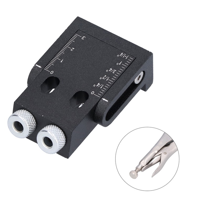39Pcs Pocket Hole Jig 15 Degree Woodworking Guide Oblique Drill