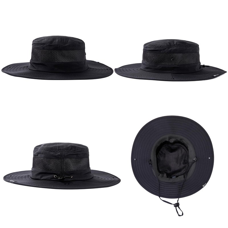 TOP-EX Large Size Safari Hat, Men's Adventure Hat, Foldable, Boonie