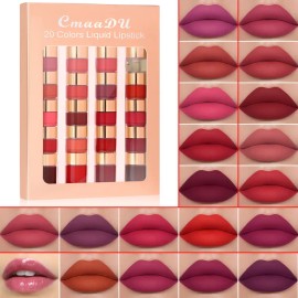 Set Cmaadu De 4 Brillos Labiales A Prueba De Agua