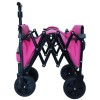 Unbranded Expandable Dual-Layer Utility Wagon Grocery Cart for Camping, Shopping