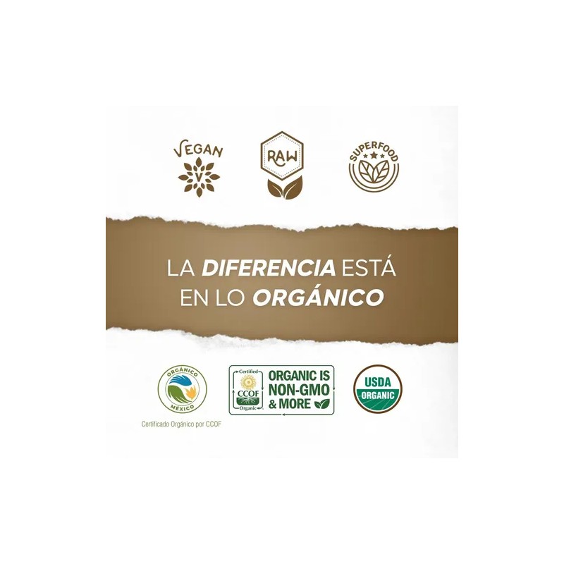 Sacha Inchi Orgánico En Polvo 100 Gr - Organic Side