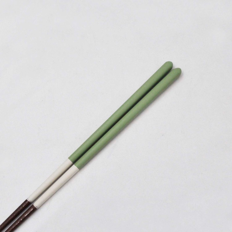 Ishida 10342-8 Chopsticks Cafe Color Matcha Latte, 9.1 inches (23
