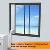 LBG Products Dryer Vent Window Kit for 4" Diameter Dryer
