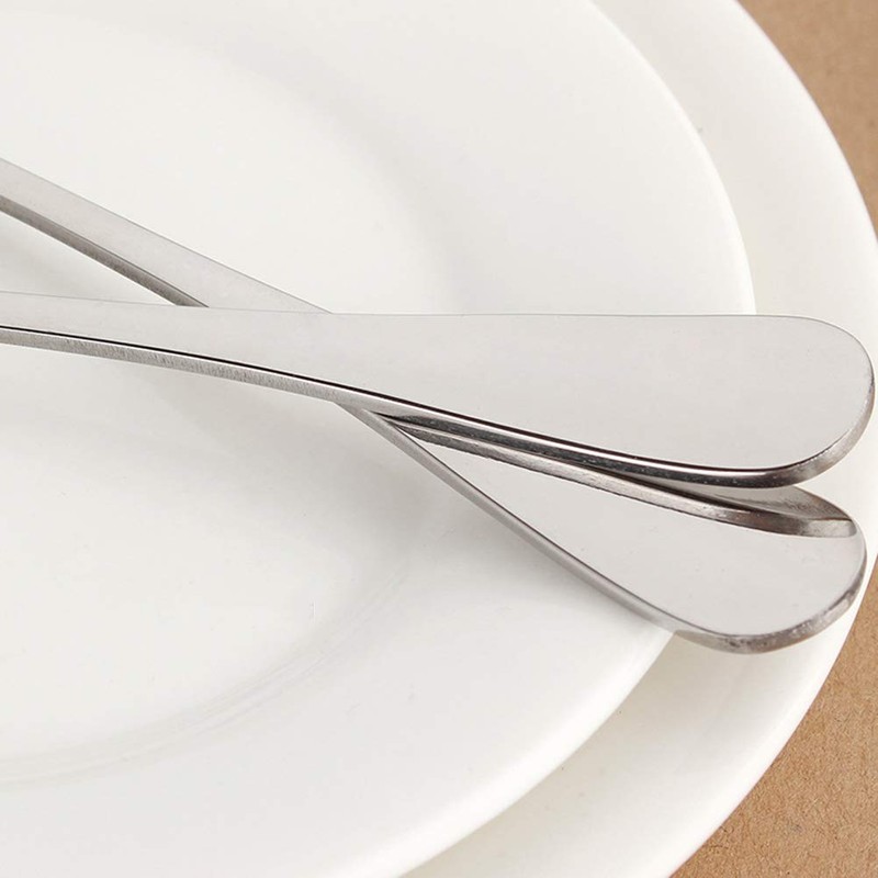 BESTONZON Set of 4 Creative Stainless Steel Shell Shape Dessert
