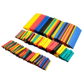 164 Piece Heat Shrink Tube Set, Heat Shrink Tubing Waterproof, Insulation Tape Coloured Set, Heat Shrink Tube Industry, Perfect for Electrical Insulation, Cable Repairs