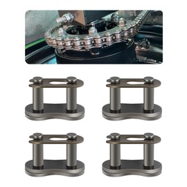 4PCS 420 Chain Master Link for Chain Connector Link,Fit for Motorcycle Chain and Bike Chain Master Link,Universal Chain Link Car Accessories for Mountain,Bikes,Motorcycles (# 420)
