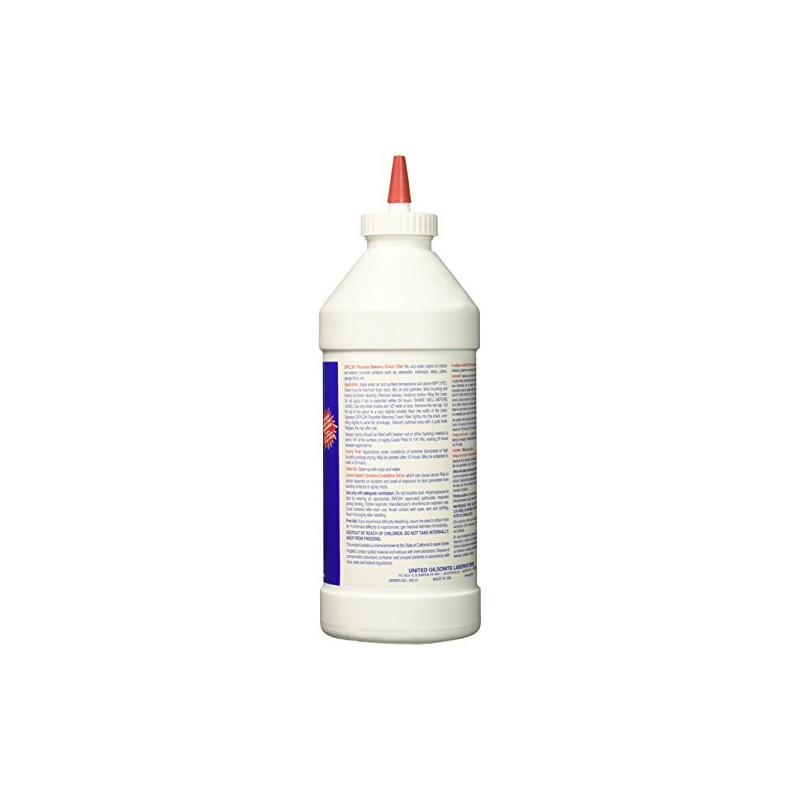 United Gilsonite 4311-4719 Pourable Masonry Crack Filler, Grays