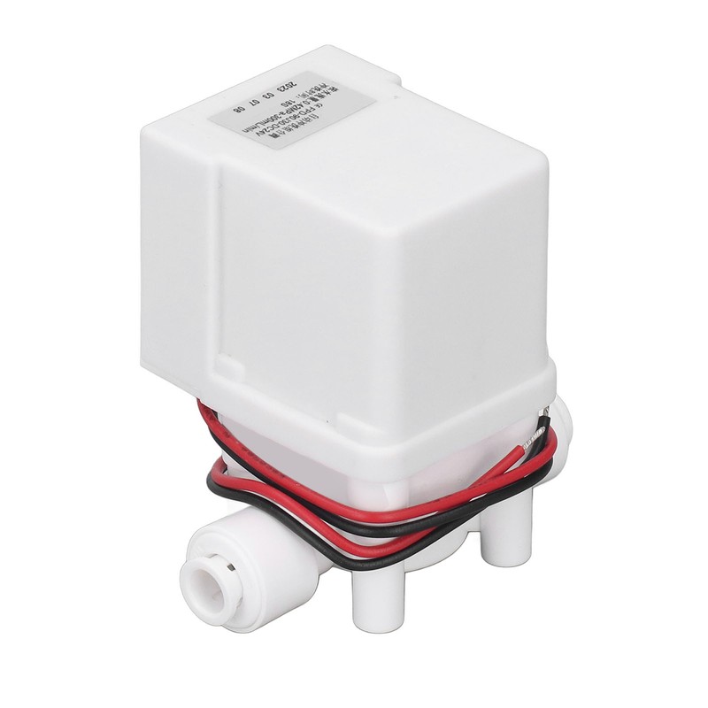 1/4 Inch PE Pipe Electric Solenoid Valve DC 24V Diaphragm