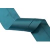 Zofrud 2 Rolls of Teal Double Faced Satin Ribbon -