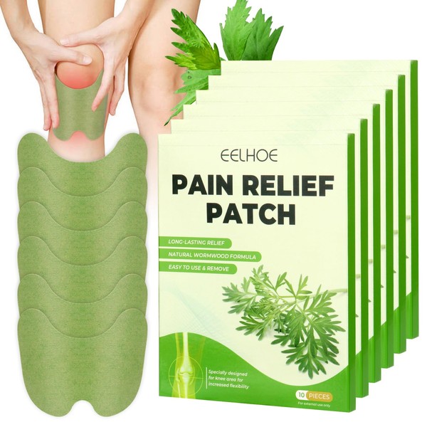 FENYW Pain Relief Patch, Pack of 80 Relief Pain Relief Patch Knee, Knee Pain Relief Patch, Heat Patch Wellness Pain Relief Patches for Knee, Back, Neck Muscle Soreness