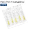 100PCS 30Ga 1/2 inch Needle Lab Accessories, Refilling Inks,Individually Packaged
