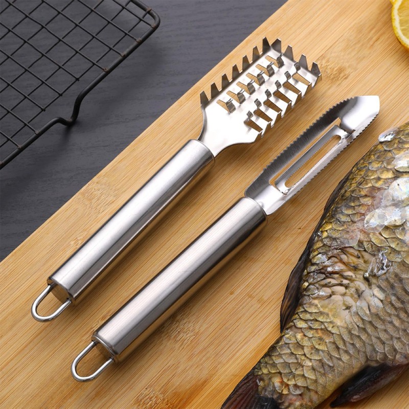 1 x Fish Scale Remover and 1 x Peeler, Home