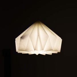 Brownfolds Paper Origami Lamp Shade; Vanilla Bliss Dual Pack White