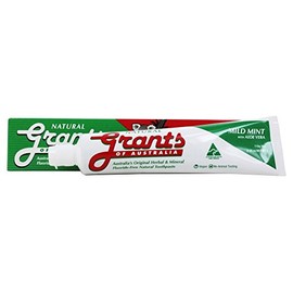 Grants of Australia - Natural Toothpaste Mild Mint with Aloe Vera - 3.85 oz.