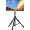 FORGING MOUNT Tripod Portable Floor TV Stand,Foldable Stand Height Adjustable