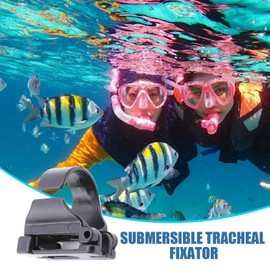 Snorkel Clip Replacement for Diving - Snorkel Keeper Clip Automatic Buckle - Lightweight Portable Snorkeling Equipment for Secure Attachment