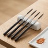 MANSUSJX Long Liner Brushes,4 PCS High Performance Script Pinstripe Brushes,