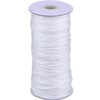 Outus 109 Yards/Roll White Braided Lift Shade Cord for Aluminum