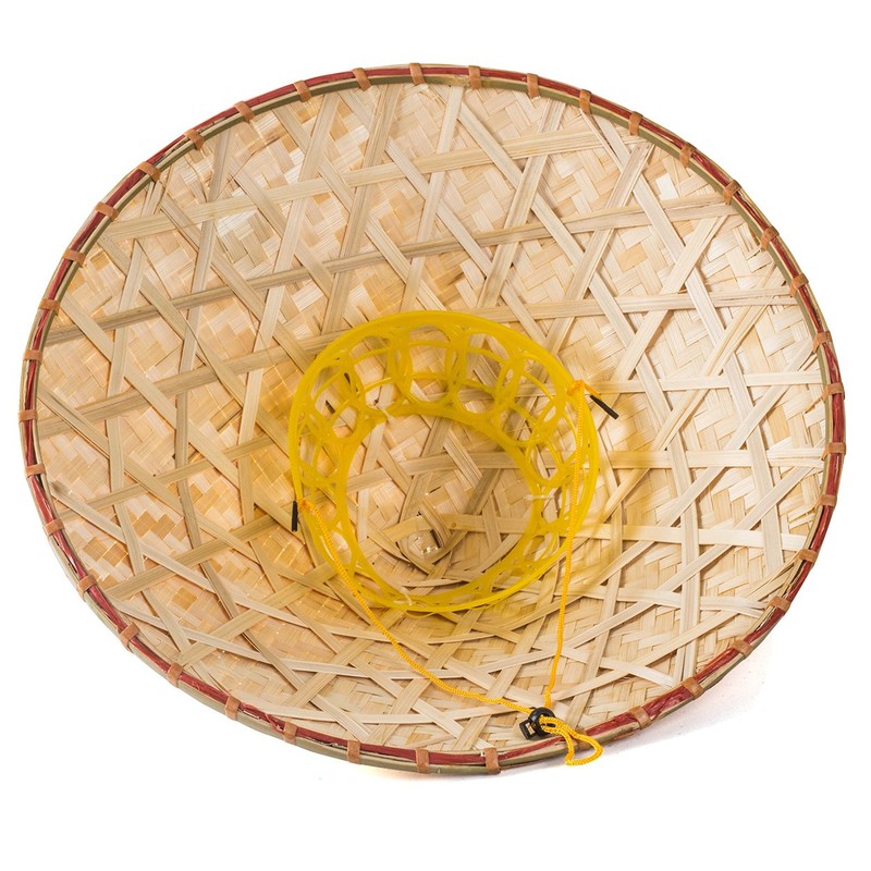Funny Party Hats Asian Conical Hat - Rice Farmer Hat