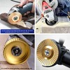 Angle Grinder Attachments Wood Carving Disc Set for 4" or