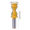 1/2" Shank Large Elaborate Chair Rail Molding Router Bit For