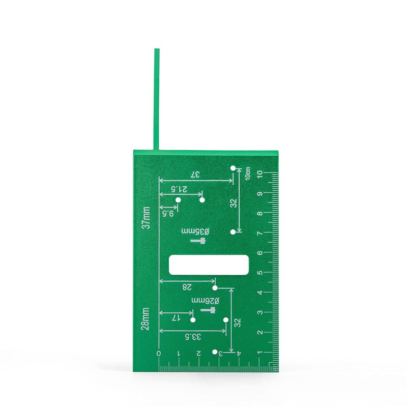ENT 99003 mitre template, multi-tool, 3D drilling template, scribing template,