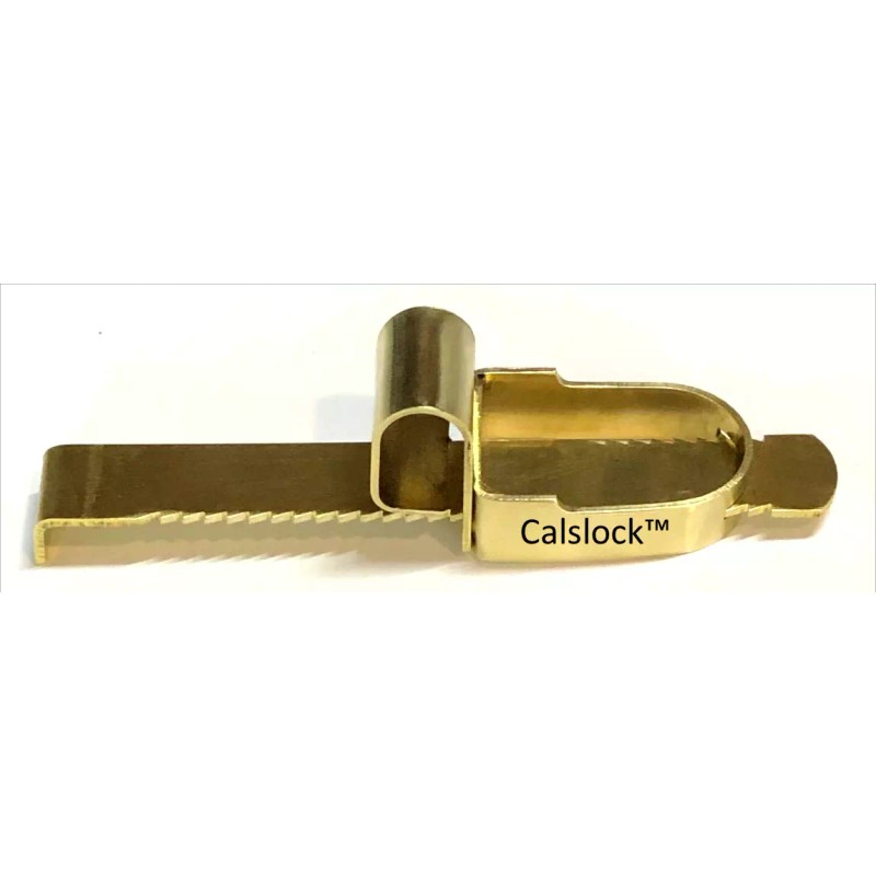 Calslock Calslock Portable Door Lock.Solid Brass Safe secure.Go's where you