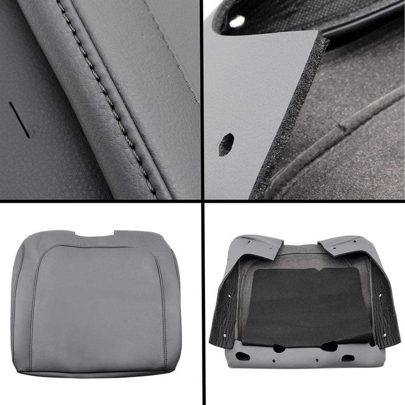 GXARTS Leather Center Console Cover armrest Jump seat Cover Compatible