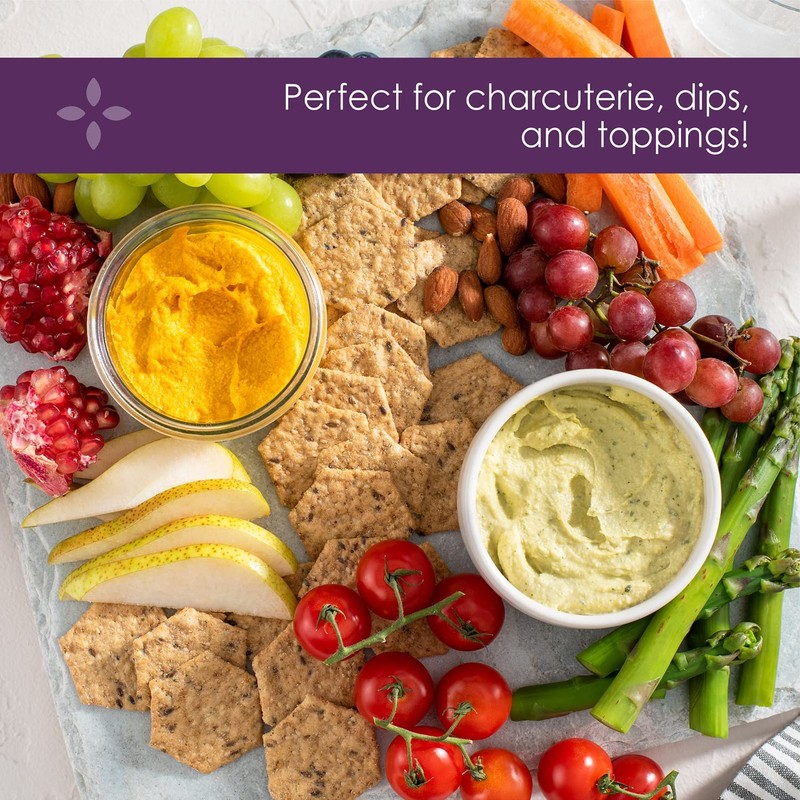 Crunchmaster Multi-Seed Crackers, Rosemary & Olive Oil, 4 Ounce