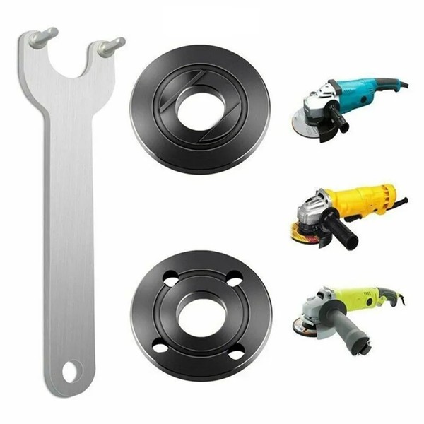 Set of 4 Replacement Parts Angle Grinder, Wrench Metal Lock